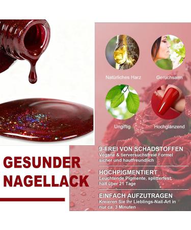  MEITREND Nude Nail Polish - Non-toxic water-based nail polish - Natural nail polish with vegan formula - Xinshangzhijiay nail art beautydiy - Buy Online on GoSupps.com