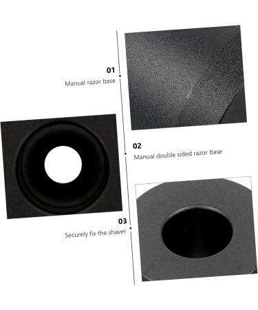 Beaupretty 3 StK Metal Razor Stand & Brush Holder - Durable Razor Holder for Shaving & Toothbrush - Perfect for Facial Razors - Buy Online on GoSupps.com