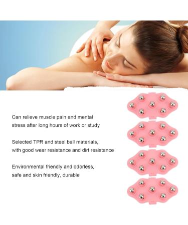 4PCS Rolling Ball Hand Massager Palm-Shaped Massage Gloves with 7 Magnetic Balls for Ultimate Body Relaxation | International Shipping - Buy Online on GoSupps.com