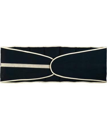 Cherry Stone Pillow Belt with Velcro - 135cm XXL Heat Pad for Back Relief - 7-Chamber Dark Blue - Buy Online on GoSupps.com
