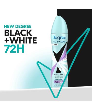 Degree Antiperspirant Dry Spray 3 Pack - Pure Fresh Deodorant for Women 3.8 oz - Anti White Marks & Yellow Stains - Buy Online on GoSupps.com