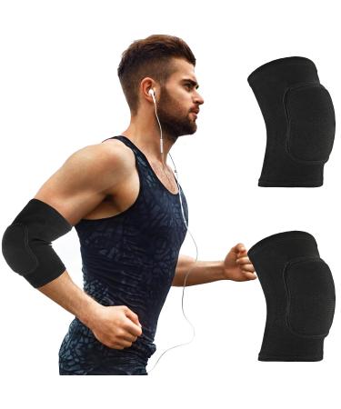 Arm Brace Pads Elbow Protector Strap - Breathable Anti-Collision Support for Volleyball Basketball Tennis Golf - Ideal for All Ages (40-75kg - Buy Online on GoSupps.com