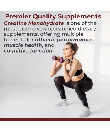 Quantum Nutrition Labs Creatine Monohydrate Powder - Vegan-Friendly Unflavored Formula for Men & Women | 7.8 oz (40 Servings) - Shop Internationally - Buy Online on GoSupps.com