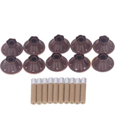Pure Moxa Cone - 10pcs Self-Adhesive Moxibustion Sticks for Blood Sugar Control & Fatigue Relief - Health Care | International Shipping - Buy Online on GoSupps.com
