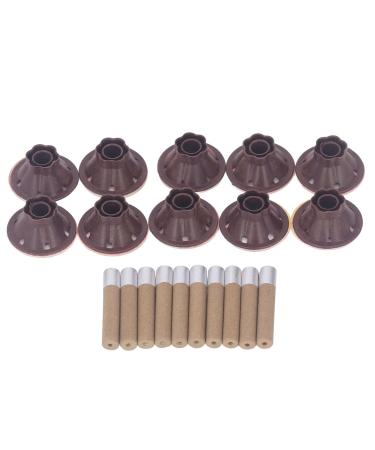 Moxa Sticks on Cone Roll Increase Insulin Production. 10pcs Moxa Roll Stick Self-Adhesive Fatigue Relief for Waist