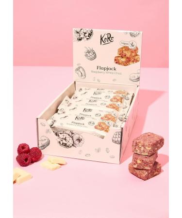 KoRo - Barre d'avoine framboise chocolat blanc bio 15 x 60 g Vegan 15 Count - Buy Online on GoSupps.com