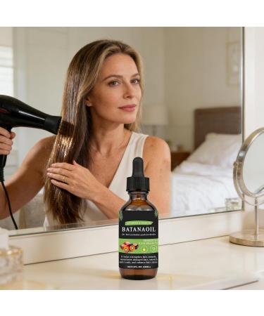 Strengthening Hair Oil 60ml Scalp Repair Liquid Moisturizing Hair Oil For Split Ends And Hair Breakage for Split Ends Hair Thinning Hair Loss Shine Heat - Buy Online on GoSupps.com