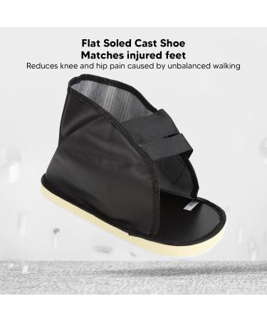 Buy Post Op Shoe | Adjustable Cast Foot Brace for Broken Toes | Shock Absorbing Open Walking Shoe | Ideal for Foot Injuries and Swollen Feet | International Shipping Available - Buy Online on GoSupps.com