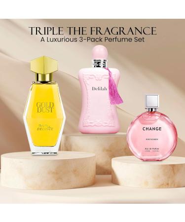 Women Perfume Surprised Random 4PCS Scent Body Spray Eau de Parfume Long Lasting Fresh Eau de Toliette for Women 3.4 Fl Oz Each Dily Used Surprised 3.4 Fl Oz (Pack of 4) - Buy Online on GoSupps.com