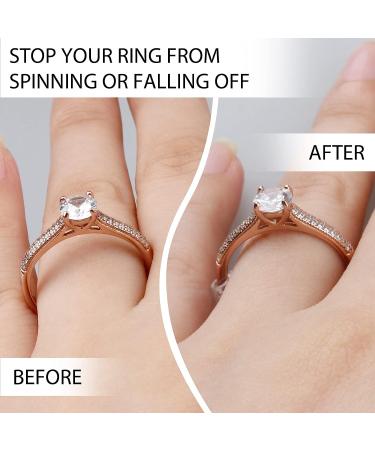 Eiito Ring Size Adjuster Set - 18 Pcs Rings Sizers for Women and Men, 2 Styles Ring Guards for Loose Rings - Ring Spacers, Fitter, Resizer - Buy Online on GoSupps.com