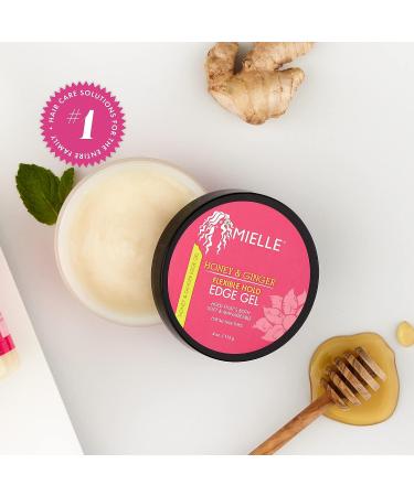 Mielle Organics Honey & Ginger Edge Gel - 4oz | Flexible Hold - Buy Online on GoSupps.com