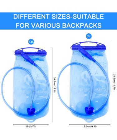 Moerae 1.5L & 2L Leak-Proof Drinking Bubble with Bite Valve - Ultimate Hydration System for Outdoor Cycling Camping & Walking - Buy Online on GoSupps.com