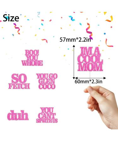 TV Show Themed Cupcake Toppers Set of 18-PC - It's the Perfect Girl's TV Show Themed Birthday Party Bachelorette Party Hen Party Picks Decoration - SugarGera - Buy Online on GoSupps.com