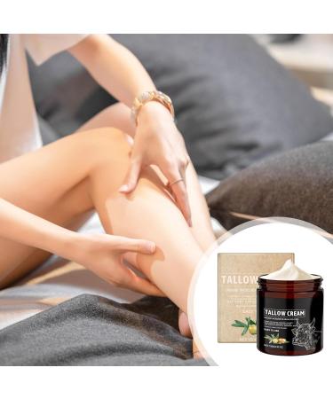 Beef Tallow for Skin 120g Tallow and Honey Balm Grass Fed Beef Tallow Face Moisturizer Natural Tallow Skin Care Cream Body Butter Nourish and Soothe Dry Skin - Buy Online on GoSupps.com
