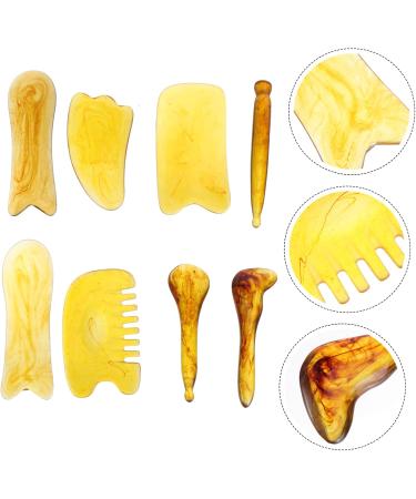 FRCOLOR 24 STK Gua Sha Massage Tools - Plate Massage Muscle Scraper Face Acupuncture Devices for Optimal Relaxation & Wellness - Buy Online on GoSupps.com