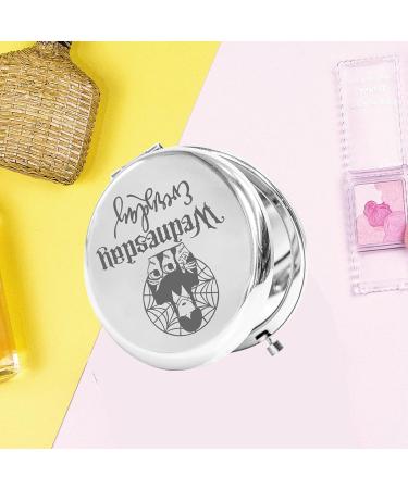 Addams Movie Pocket Mirror Wednesday - Gifts for Women, Girls, and Teenagers - Buy Online on GoSupps.com