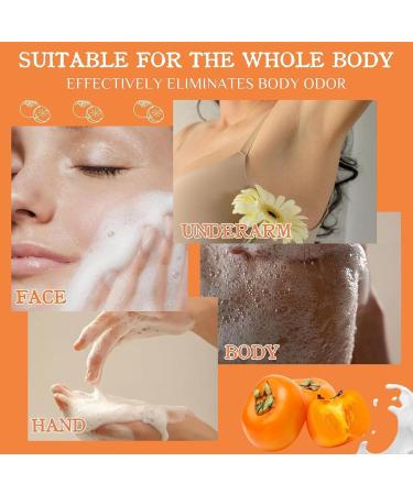  Huxibai Shower soap - Nourishing 100g facial soap - Moisturizing body wash for underarms thighs and feet - Buy Online on GoSupps.com