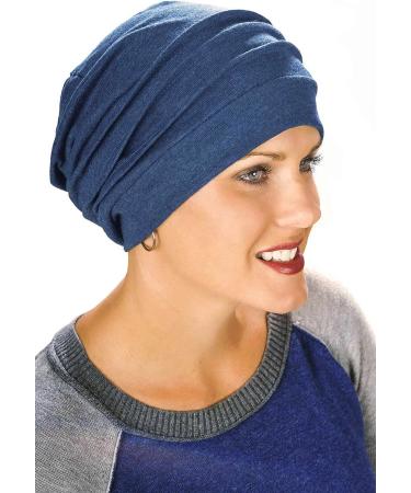 Headcovers Unlimited 100% Cotton Slouchy Snood Hat - Women's Slouchy Beanie, One Size, Silver - Buy Online on GoSupps.com