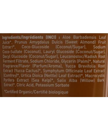 Desert Essence Organics Almond Body Wash - Hydrating 8 Oz | Nourishing Natural Cleanser for Glowing Skin - Buy Online on GoSupps.com