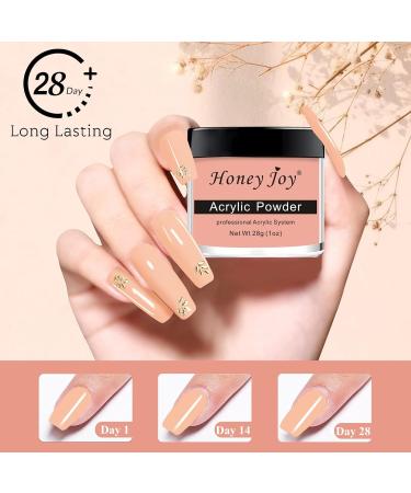 HJ-NAP017 Acrylic Nail French Manicure Powder - 28g/box Professional White Clear Red Nude Acrylic Nail System for Nail Extension - Buy Online on GoSupps.com