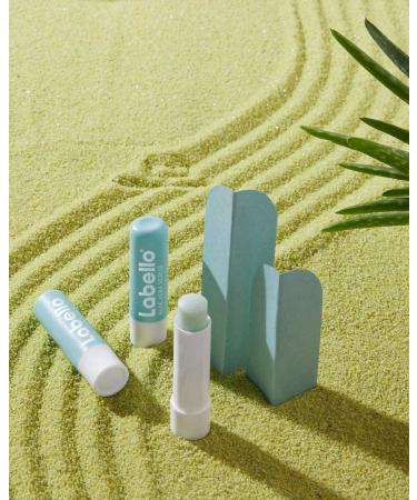 Labello Lip Scrub Aloe Vera (5.5 ml) Innovative Lip Balm with Scrub Particles of Natural Origin Gentle Lip Scrub with Vitamin E - Buy Online on GoSupps.com