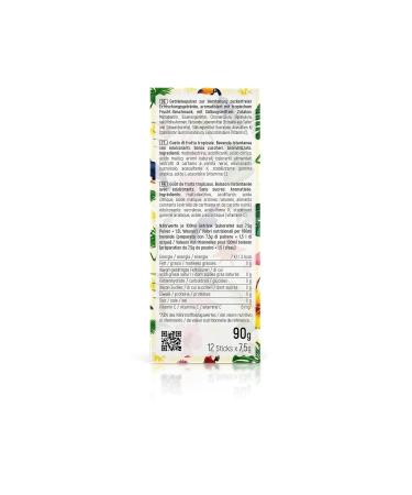 Intick Sugar-Free Instant Drink Tropical - 12x1.5L | Vegan Low Calorie Vitamin C Flavored Beverage Powder - Buy Online on GoSupps.com