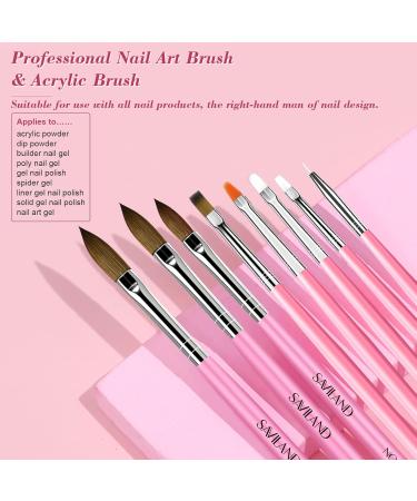 Buy Saviland Acrylic Nail Set - Complete Acrylic Powder & Liquid Kit with Nail Brush Base & Top Gel for Perfect Nail Art - Ideal Acrylic Starter Set - Buy Online on GoSupps.com