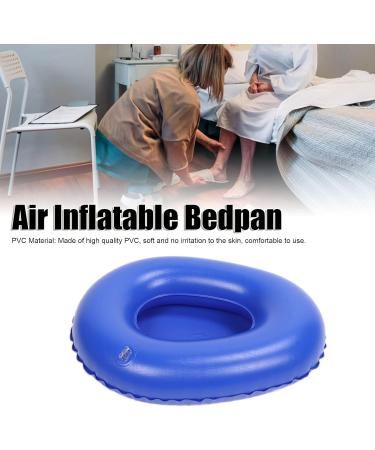 Inflatable Bedpan Air Inflation Bed Pan Cushions Potty Portable Bathroom Potty with Inflator for Bedridden Patients Reusable Elderly Bedridden(2 pcs) - Buy Online on GoSupps.com