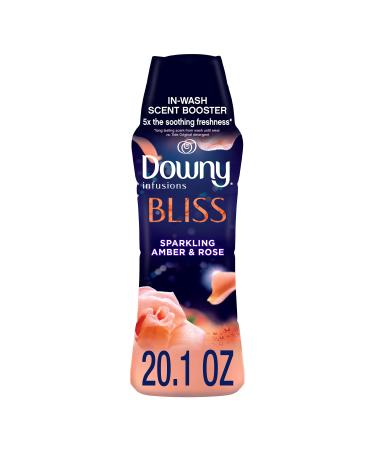 Downy Infusions Laundry Scent Booster Beads for Washer, Bliss, Sparkling Amber & Rose, 20.1 Oz - Buy Online on GoSupps.com