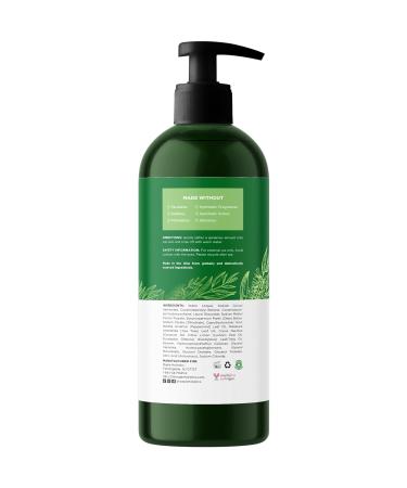 Tea Tree Oil Body Wash - Hydrating Shower Gel for Men & Women | Moisturizing Tea Tree Body Soap with Peppermint - 16 Fl Oz - Buy Online on GoSupps.com