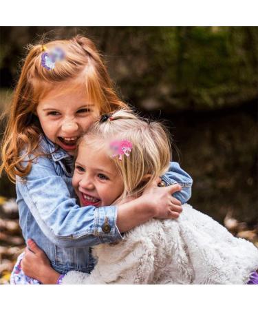 Miotlsy Unicorn Hairpin Set - 10 Cute Cartoon Hair Accessories for Girls | Stylish Unicorn Hair Clips - Buy Online on GoSupps.com