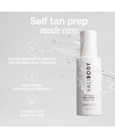 Bali Body Hydrating Body Serum | Daily Moisturiser with Hyaluronic Acid Niacinamide and Ceramide | Self Tan Extender for All Skin Types | Vegan Cruelty Free Australian Made (150 ml / 5.07 fl oz) - Buy Online on GoSupps.com