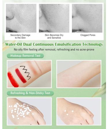 Makeup Remover Oil Portable Kit-20 Pcs Rose Mini Travel Size Face Deep Cleansing Oil Small Moisturizing Facial Cleansing Oil Cleaning without Clogging Pores Residue-Free for Dry & Normal Skin - Buy Online on GoSupps.com