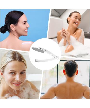 Seyrnicay Back Lotion Applicator | Back Lotion Brush Applicator | Back Moisturizer Applicator Sunscreen Applicator Lotion on Back Applicator for Elderly Women Men Gray - Buy Online on GoSupps.com