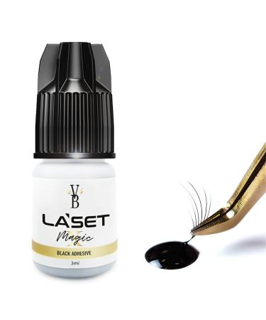Eyelash Extension Glue for Volume and Individual Eyelashes Eyelash Glue Lash Adhesive Extra Strong Eyelashes Glue Individual Lash Glue 6-7 Weeks Retention 1 sec drying
