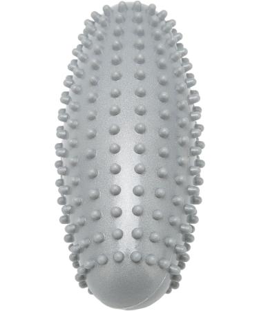 Durable Portable Massage Ball - Odorless PVC Muscle Relief & Foot Roller for Back & Plantar Fasciitis (Gray) - Buy Online on GoSupps.com