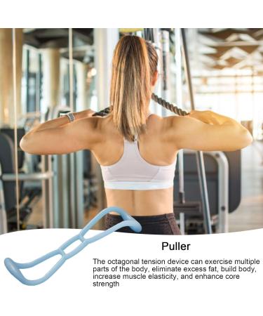 Figure 8 Elastic Band - Resistance Band | Resistance Bands for Shoulder | High-Elasticity Fitness Resistance Band | Band for Exercising The Arms Chest Shoulders Trainer for Women and Men Azure - Buy Online on GoSupps.com