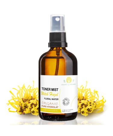 Organic hamamelis water. Face tonic 500 ml witch hazel cleaner and pore smaller greasy and sensitive skin eliminates impurities
