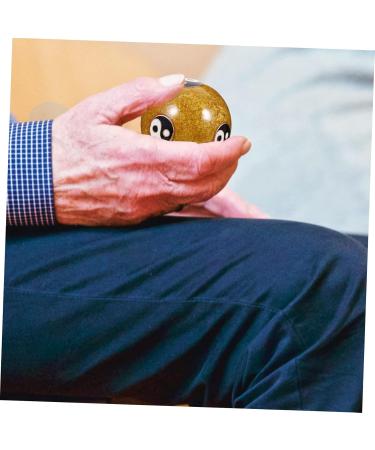 Beaupretty 2-Pack Chinese Massage Balls - Stress Relief Tools for Hand Exercises | Metal Massage Globes - Buy Online on GoSupps.com
