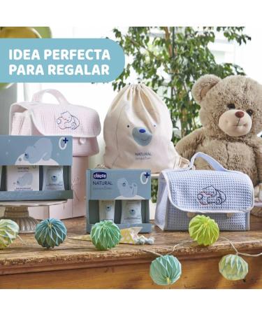 CHICCO NATURAL FEEL - Blue grow bag contains 1 foam and body bath - Tearless 200ml 1 body lotion 150ml 1 4-in-1 wrap cream 100ml 1 cleaning cloth - Buy Online on GoSupps.com