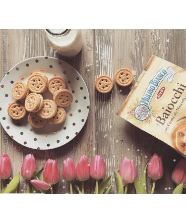 Buy Mulino Bianco Baiocchi Biscuits - 260g Hazelnut & Cocoa | International Shipping Available - Buy Online on GoSupps.com