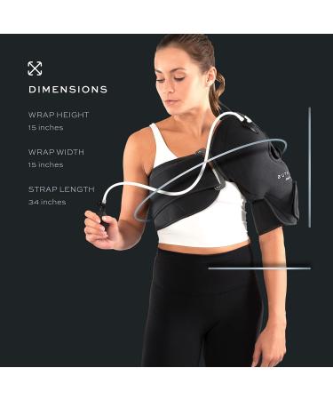 Proventus Cold Compression Shoulder Wrap - Orthopedic Pain Relief & Post Surgery Recovery - Buy Online on GoSupps.com
