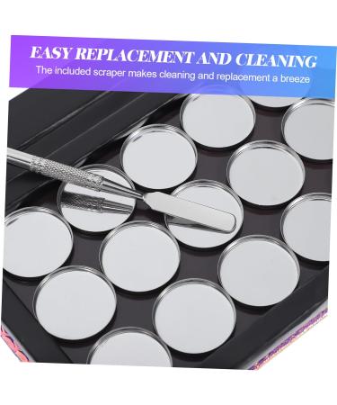 Palette de Maquillage Magn tique Vide avec Disques M talliques et Raclette Plateau Multifonction pour Fards Paupi res Blushs et Highlighters Design cailles de Poisson l gant - Buy Online on GoSupps.com