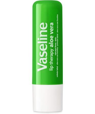 Vaseline Lip Therapy Stick with Petroleum Jelly (Aloe Vera) - Pack of 2 - Buy Online on GoSupps.com