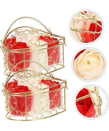 Mobestech 2 Boxes Soap Rose Soap Flower Woman Rose for Women Red Suit Spa Soap Floral Womens for Birthday Beauty Kit Bath Soaps Rose Petals for Bath Immortal Fancy Miss - Buy Online on GoSupps.com