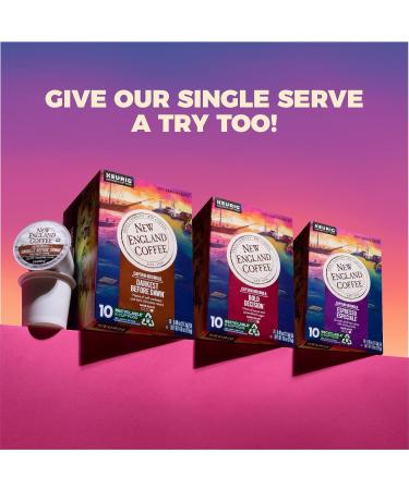 New England Coffee Espresso Especiale Caf moulu lisse et cors torr fi fonc Sac de 300 ml (lot de 6) Espresso sp cial 10 g (Lot de 6) - Buy Online on GoSupps.com