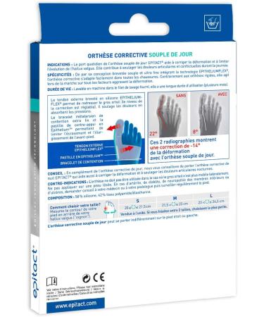 Epitact Hallux Valgus Bunion Corrective Orthosis - Size L | Shop Now - Buy Online on GoSupps.com