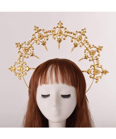 GRACEART Women's Masquerade Crown | Sunburst Halo Headband & Costume Accessories for Parties - Buy Online on GoSupps.com