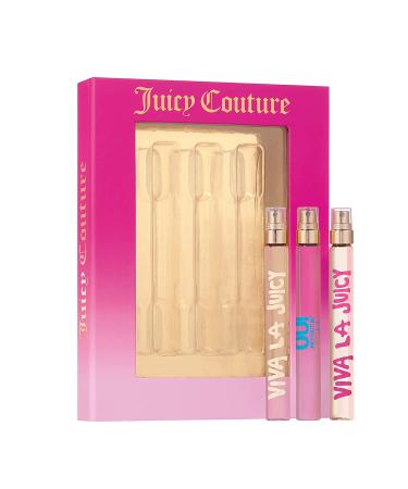 Juicy Couture Viva La Juicy Eau de Parfum Spray 3-Piece Travel Coffret Set for Women - Perfume Gift Set - Buy Online on GoSupps.com