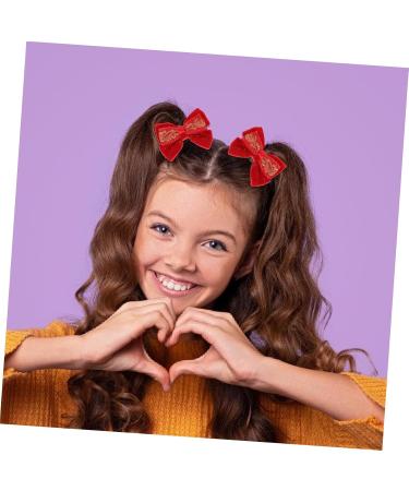 minkissy 3 Pairs Bow Hairpin Clip for Hair Asian Hair Pins Hanfu Hair Clip Traditional Chinese Hair Clips Hair Bow for Girl Christmas Bow Cute Hair Clip Baby Girl Flash Pair Clip Fabric - Buy Online on GoSupps.com